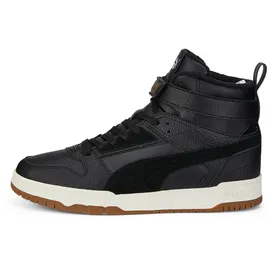 Puma RBD Game Winterized Mid-Top Sneaker gefüttert black/black/team gold 46