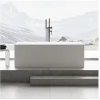 Bernstein LUNA STONE freistehende Badewanne 170 x 72 cm