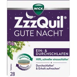 Wick ZzzQuil Gute Nacht Ein- und Durchschlafen Tabletten