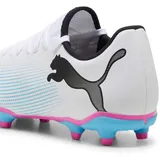 puma white/puma black/poison pink 42