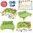 Playtive Knet Set Spieltisch 42 teilig mit Zubehör und 8x Knete