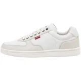 Levi's Herren Reece Sneakers, Regular White, 41