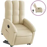vidaXL Relaxsessel mit Aufstehhilfe Elektrisch 93 x 101 x 93 cm Creme