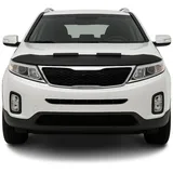 Omac Frontstoßstange Haubenbra Bonnet Bra für Kia Sorento 2010-2013 Schwarz Halb, 1-St., Haltbar schwarz