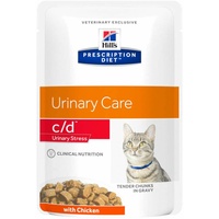 Hill's Prescription Diet Feline c/d Urinary Stress Huhn 12 x 85 g