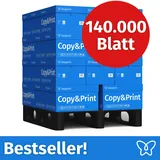 NEU! Easyprint Druckerpapier Kopierpapier 140000 Blatt 28 x 5000 A4 Premium Hochweiß CIE 160 Testsieger PEFC zertifiziert