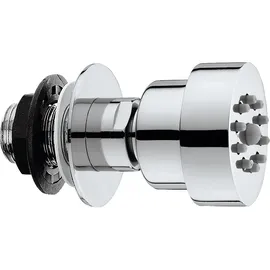 Evenes Seitenbrause OVAL GOM, 1 Strahlart, DN15 (1/2'') IG, Messing verchromt Evenes