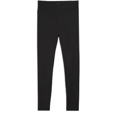 Yogaleggings PUMA "MOVE Hochgeschnittene 7/8-Leggings Damen", Damen, Gr. L, Normalgrößen, schwarz, Obermaterial: 85% Polyester, 15% Elasthan, eng, Hosen