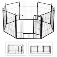 zoomundo Hundekäfig Welpenauslauf / Freilaufgehege 8-Eck - L