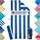 Blumtal Handtuch 90 x 180 cm blau gestreift