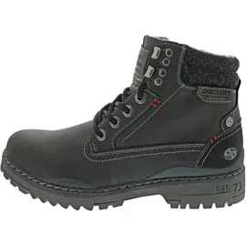 Dockers Schnürstiefel Herren Grau/Schwarz 40