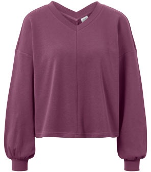 Tchibo - Yogasweatshirt - Rosa - Gr.: L - rosa - L