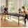 sportnow Mini Tischtennisplatte klappbar Schwarz