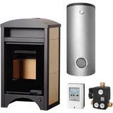 Aquaflam Vario Barma Maple 11 kW Basic Komplett-Set Hygienespeicher SHS 550 1SWT