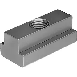 MUTTER FÜR T-NUT, LANGE AUSFÜHRUNG M10, NB=12, VERGÜTUNGSSTAHL 10