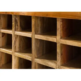 Massivmoebel24 Bücherregal 60 x 48 x 206 cm Mehrfarbig