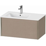 Duravit XViu Waschtisch-Unterschrank XV40260B175 81 x 40 x 48 cm, leinen, 1 Auszug, wandhängend, champagner matt