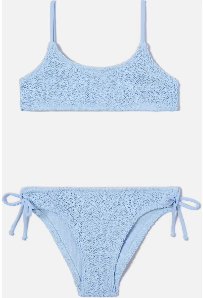 MC2 Saint Barth Jaiden W Crinkle Bralette Bikini Girl crinkle 31 (00043L) 6/8 yrs