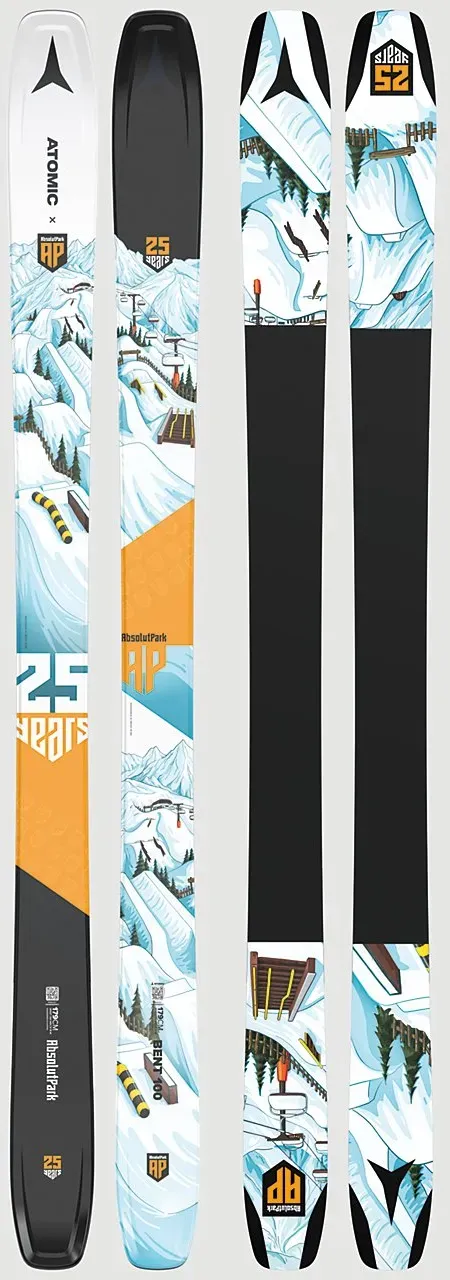 Atomic X Absolut Park 25 Yrs Bent 100 2025 Ski black Gr. 179