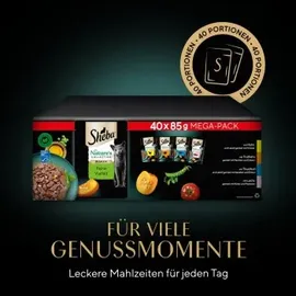 Sheba Nature's Collection Geschmacksauswahl in Soße 40 x 85 g