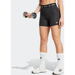 Shorts ADIDAS PERFORMANCE "TF SHO L", Damen, Gr. S, Länge 5, schwarz, Obermaterial: 73% Polyester, 27% Elasthan, sportlich, Hosen