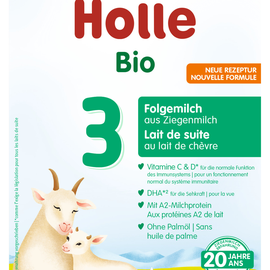 Holle Bio-Folgemilch 3 aus Ziegenmilch (Neue Rezeptur)