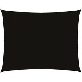 vidaXL Sonnensegel Oxford-Gewebe Rechteckig 2x3 m Schwarz