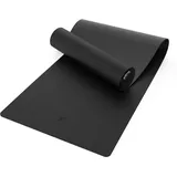 STRYVE Training Mat Pro – Rutschfeste Gymnastikmatte, Yogamatte, Fitnessmatte & Pilatesmatte – 181cm x 61cm x 5mm, PU & Naturkautschuk, schwarz – für Indoor & Outdoor, für Damen & Herren geeignet