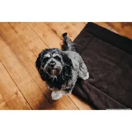 Hunter Hundematte Fully M 76 x 53 cm braun