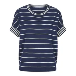 Rundhals-Pullover aus 100% SUPIMA®-Baumwolle Peter Hahn mehrfarbig, 48