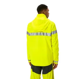 Vaude Herren Luminum Rain Jacke (Größe L, gelb)