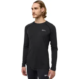 Jack Wolfskin Infinite Light LS Herren Schwarz 3XL