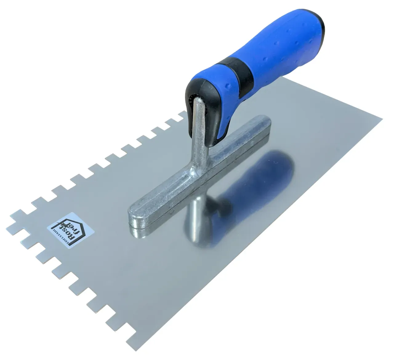 Zahnspachtel mit Softgriff 4, 6, 8, 10, 12 und 15 mm Zahnkelle | 4,0 mm