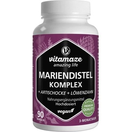 Vitamaze Mariendistel Komplex Artischocke+Löwenzahn veg.Kps