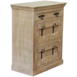 SIT Möbel Daipur 85 x 109 x 45 cm beige / beige