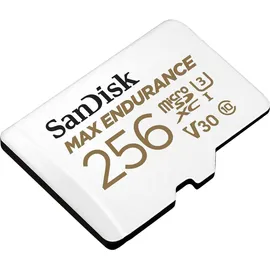 SanDisk Max Endurance microSD Class 10 UHS-I V30 + SD-Adapter 256 GB