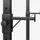 Gorilla Sports Squat Rack Hantelständer Schwarz 105–172 cm