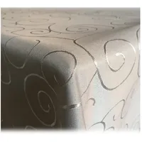 JEMIDI Tischdecke Ornamente Seidenglanz Edel Tisch Decke Tafeldecke 31