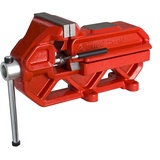 Unior Irongator Ingenieurschraubstock mit Schnellbewegungssystem: rot, 150 mm