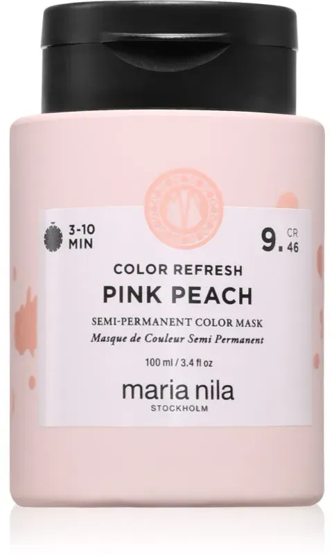 Maria Nila Colour Refresh Sanfte nährende Maske ohne permanente Farbpigmente Farbton Pink Peach 9.46 100 ml