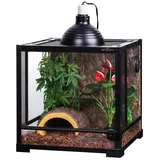 REPTI ZOO ReptiZoo Terrarium 45 x 45 x 45 cm