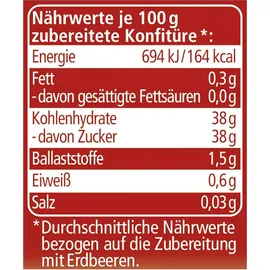 Dr. Oetker - ERDBEER Gelierzucker - 500g Tüte