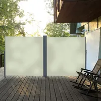 Outsunny Doppel-Seitenmarkise 6 x 1,6 m