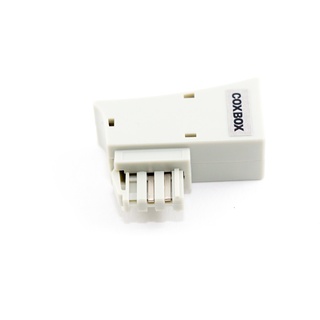 TAE RJ45 DSL Adapter für Fritz!Box Speedport Easybox 4/5 belegt, nicht 1/8 GRAU 8P2C