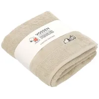VOSSEN Sleepy Snoopy Duschtuch 67 x 140 cm beige