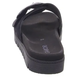 Gabor Pantolette schwarz 36