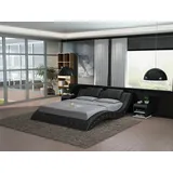 JV Möbel LB8824B 140 x 200 cm Schwarz