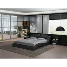 JV Möbel LB8824B 140 x 200 cm Schwarz