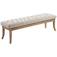 CLP Sitzbank Ramses Stoff antik-hell creme/150 cm