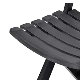 vidaXL Klappstuhl 44 x 41 x 78 cm anthrazit 2 Stück